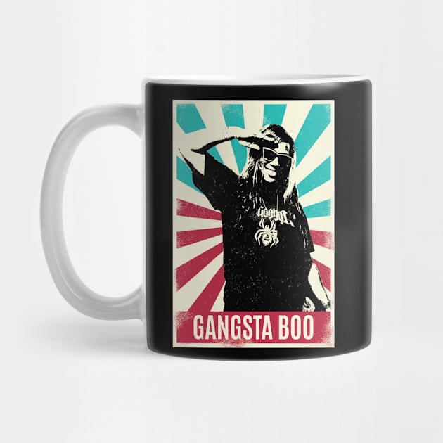 Vintage Retro Gangsta Boo by Bengkel Band